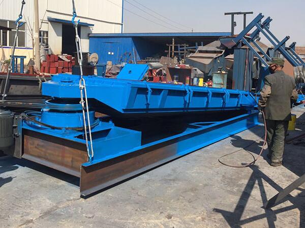 直线摇摆筛如何调整进料装置？